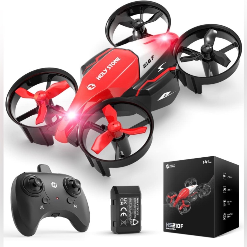 Holy Stone Mini Drone for Kids, HS210F 2 In 1 Small Indoor RC Quadcopter